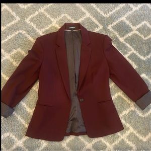 Maroon Express Blazer